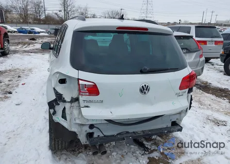 2015 Volkswagen Tiguan Se из США, поврежденный, VIN WVGBV7AX6FW510465